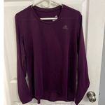 Adidas Running Supernova Long Sleeve Tee Purple Size XL Photo 4