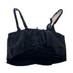 Torrid Black Adjustable Convertible Wireless Straight Flounce Bikini Top Size 2X Photo 8