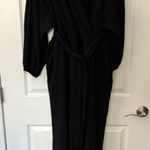 Eloquiisize 18/20 black long sleeve jumpsuit  Photo 0
