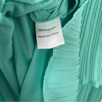 NEW Zesica XL Elegant Layered Pleated Midi Dress Wedding Formal High Neck Modest Green Photo 6