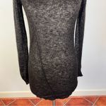 All Saints Mohair Blend Tear Sweater Dress Photo 4