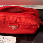 Prada  - Red Pouch for Cosmetics or Clutch | NWT Photo 1