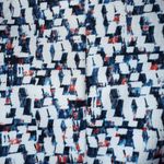 White House | Black Market Fit & Flare Abstract Multicolor Scuba Dress EUC Size 8 Photo 6