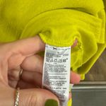 Old Navy  Oversized Lightweight V-Neck Tunic Lime Real Estate Hoodie Size Medium Photo 3