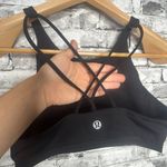 Lululemon EUC Peloton Sports Bra Black Size 8 Photo 6