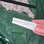 Forever 21 Dark Green Lace Chemise Photo 3