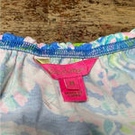 Lilly Pulitzer  Dream Team Loro Swing‎ Tiered Ruffle Flowy Printed Mini Dress M Photo 5