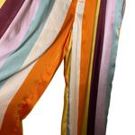 NWT Fe Noel x Target High Rise Wide Leg vertical multi stripe pants sz S Photo 4
