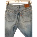 Levi's Light Blue Ripped Button Fly 501 S Skinny Denim Jeans Women Sz 26 Photo 6