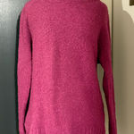 Anthropologie π Sleeping on Snow Fuzzy Pink Magenta Sweater π Photo 0