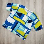 Joseph A Size L Green And Blue Shirt Top Photo 0