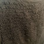 Old Navy  Black Smocked Ruffled Blouse Photo 3