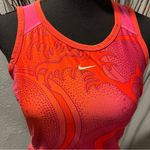 Nike 🍒 DRI FIT PINK AMD ORANGE ATHLETIC TANK TOP SIZE X-SMALL🍒 Photo 1