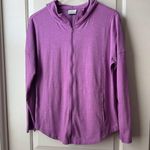Columbia  Purple Zip Light Hoodie M Photo 0