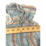 Free People One Maia Wrap Dress Women's Size Small Gauzy Striped Flowy #K13-1 Photo 6
