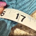 Urban Outfitters  Blue Cropped Rib Top Cuff Sleeves Medium Photo 5