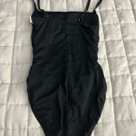 La Blanca Women's Black Island Goddess One-Piece Swimsuit Bodysuit Sz 4. NWOT Photo 4
