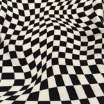 No Boundaries Women’s size medium tank top, black, and white. Photo 2