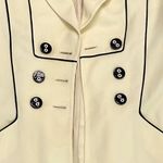 Fendi  Vintage Retro Double Breasted Black And Yellow Blazer‎ Size 8 Photo 14