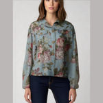 Vintage floral jean jacket • Coldwater Creek • denim jacket • teachercore Photo 1