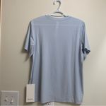 Lululemon  Jersey Training Short Sleeve 6 Starch Blue Photo 1