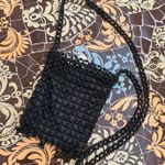 BEADED CROSSBODY BAG Black Photo 2