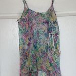 Victoria's Secret Vintage  Floral Print Babydoll Teddy With Panties Gold Label Photo 1