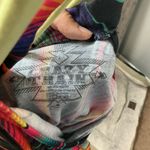 Crazy Train  Striped Cold Shoulder Top Sz L Photo 4