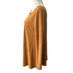 Free People FP Beach Mustard Yellow Pullover Lightweight Oversized Knit Top Size XS/Small Photo 1
