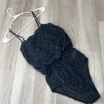 Free People Bodysuit jillian eyelet floral tank womens Black (xsmall) feminine Photo 0