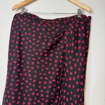 Princess Polly  Black Floral Mabel Midi Skirt Photo 6