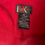 R&K Originals Petite Red Open Front Blazer Jacket Size 16P Photo 6