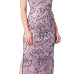 JS Collections NWT BHLDN‎ JS Collection Winnie Column Gown Dark Blue/Blush Size 6 Photo 0