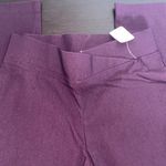 Women size small Violet Purple stretchy skinny legging pants dress up business Photo 4