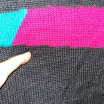 Vintage OSSI Ski Wear Colorblock Sweater Unisex 80s 90s Size M Photo 4