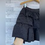 LANVIN for H&M Ruffle lace circle Skirt size 2 Black Photo 4