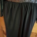 Vintage black n silver disco harem pants jump suit Size 6P Photo 4