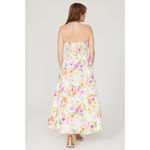 Favorite Daughter The Halting Traffic Dress Oahu Watercolor White Size 16 Photo 4