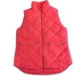 J. crew bundle XS puffer vests zip up pink and blue Photo 1