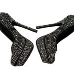 Delicacy DELUXY PLATFORM STILETTO BLING JEWELED SHOES 6.5 Photo 2
