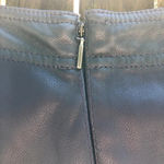 Rebecca Taylor  FAUX LEATHER MIDI SKIRT Photo 7