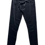 Athleta  Elation Ultra High-Rise Velvet Tight/Legging Black Velour Casual Size L Photo 5