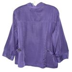 JM Collection  Vintage 90s Purple Collared Jacket Blazer size 12 Photo 1