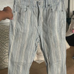 American Eagle Outfitters Striped Boyfriend Jeans Photo 0