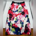 Milly  Bright Floral Midi Pencil Skirt Photo 2