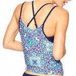 Athleta  Monaco Paisley Blousy Fit Tankini Top Photo 1