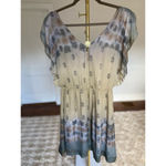 Hale Bob Silk Mini Dress Parisian Ombré Boho Luxury Aztec Wedding Event French Photo 2