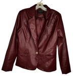 Marc New York ‎ Vegan Leather Blazer Photo 0