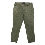 Rock & Republic Women’s army green print cropped pants size 12 Photo 1