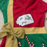 No Boundaries Christmas Ugly Sweater Present Dress - S Photo 2